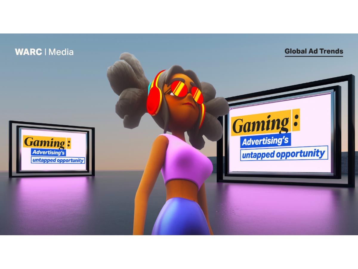 Gaming worth $184bn globally yet in-game advertising spend remains low Image