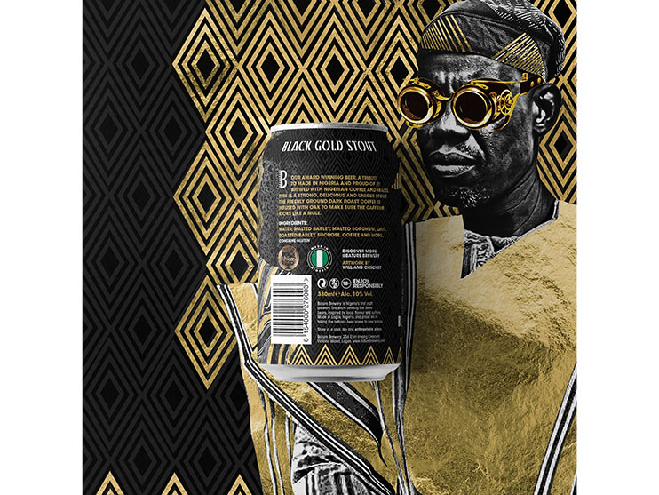 Bature Brewery, First craft brewery in Nigeria release new designs by afro pop artist Williams Chechet Bature Brewery, First craft brewery in Nigeria release new designs by afro pop artist Williams Chechet