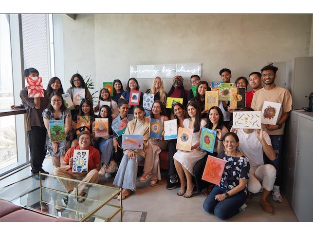 Coffee Communications and ATIC mark World Mental Health Day with creative workshop Image