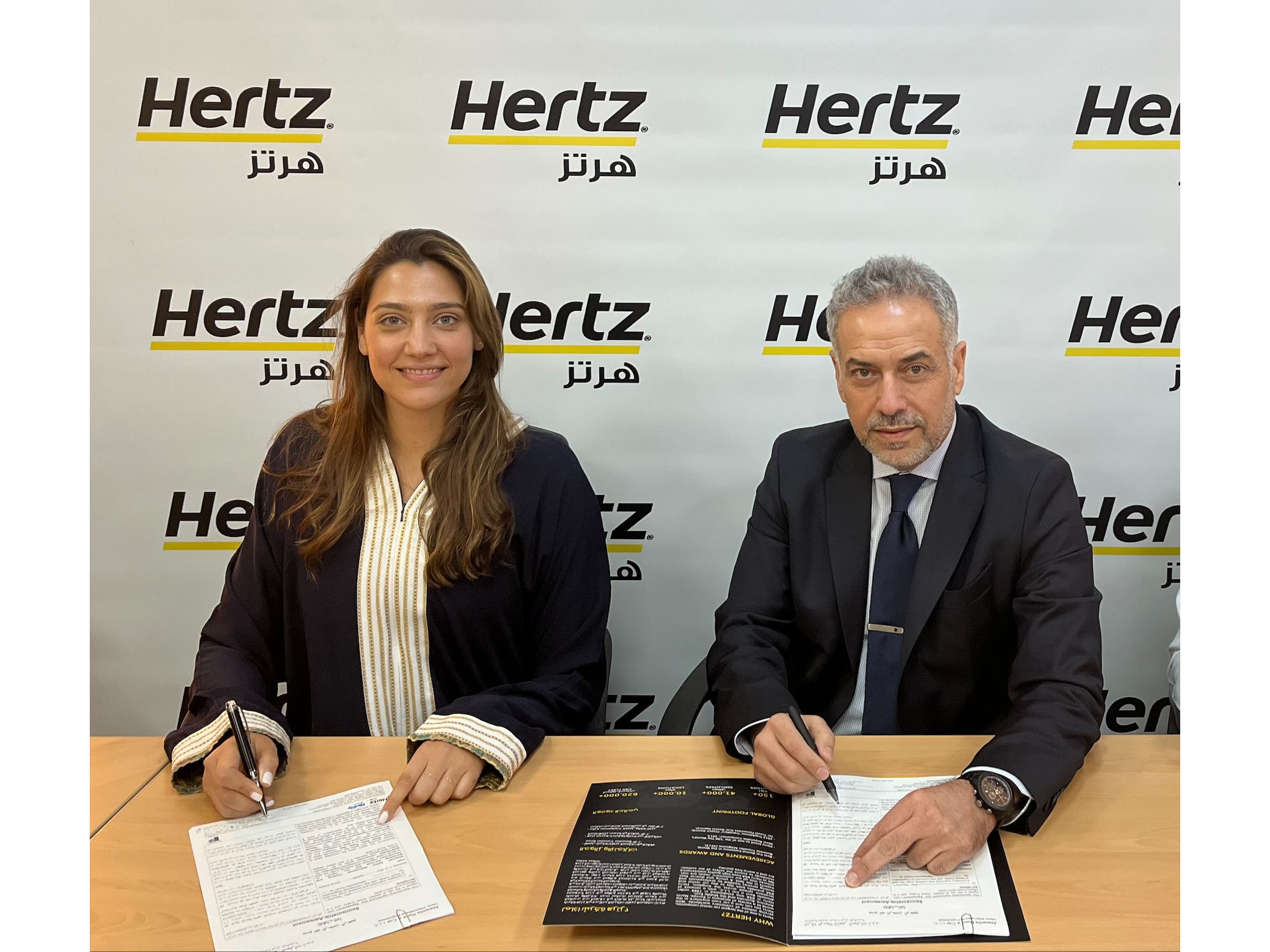 Hertz Saudi Arabia renews sponsorship of Saudi champion Dania Akeel  Image