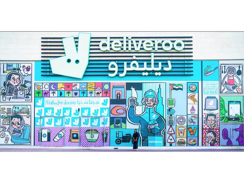 Deliveroo Editions site in Dubai gets an artistic revamp with nods to food, art and culture  Image