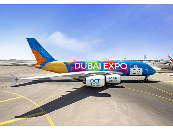 Emirates takes Expo 2020 Dubai’s message high to the skies  Image