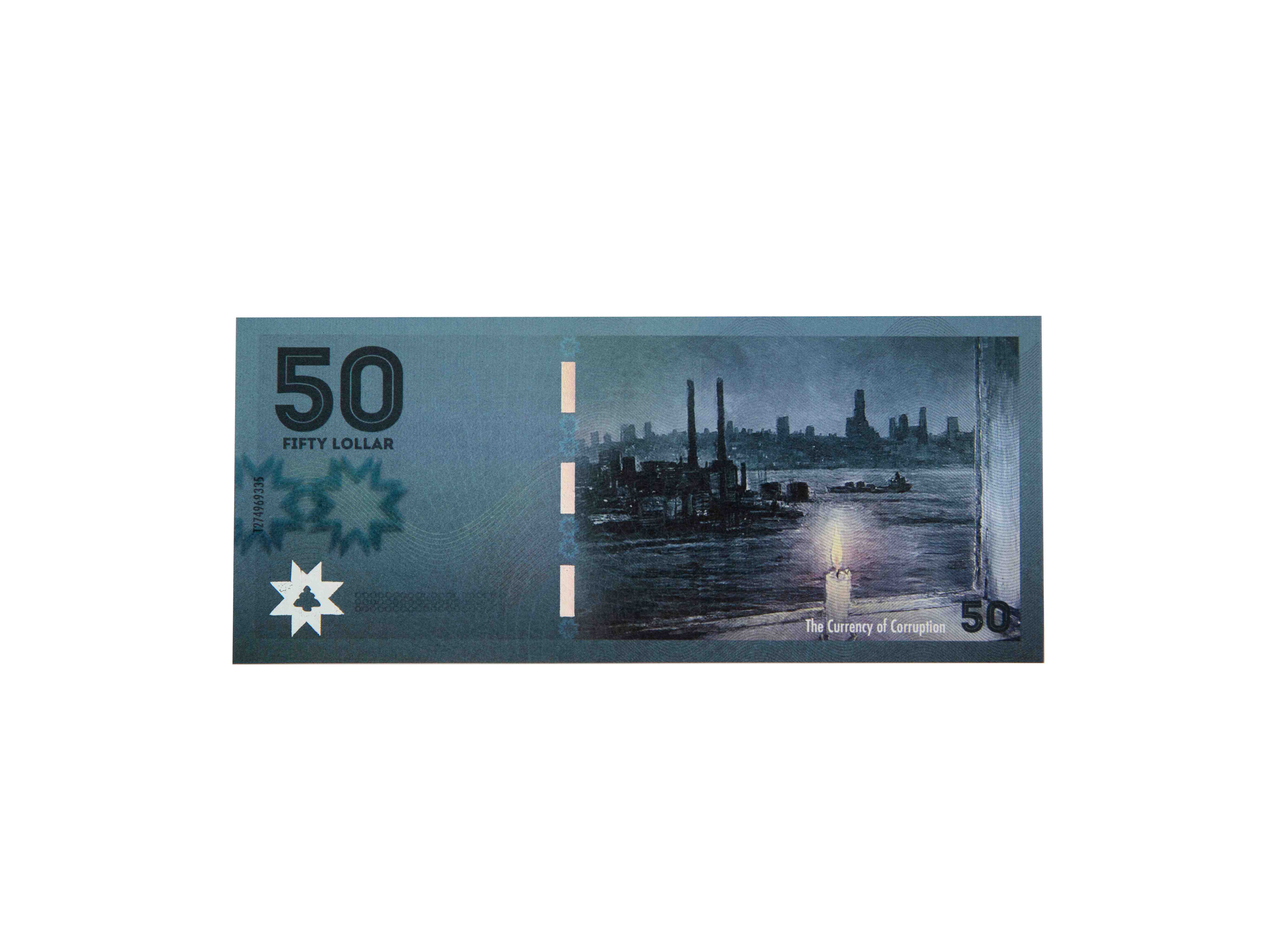 Fifty lollar Fifty lollar