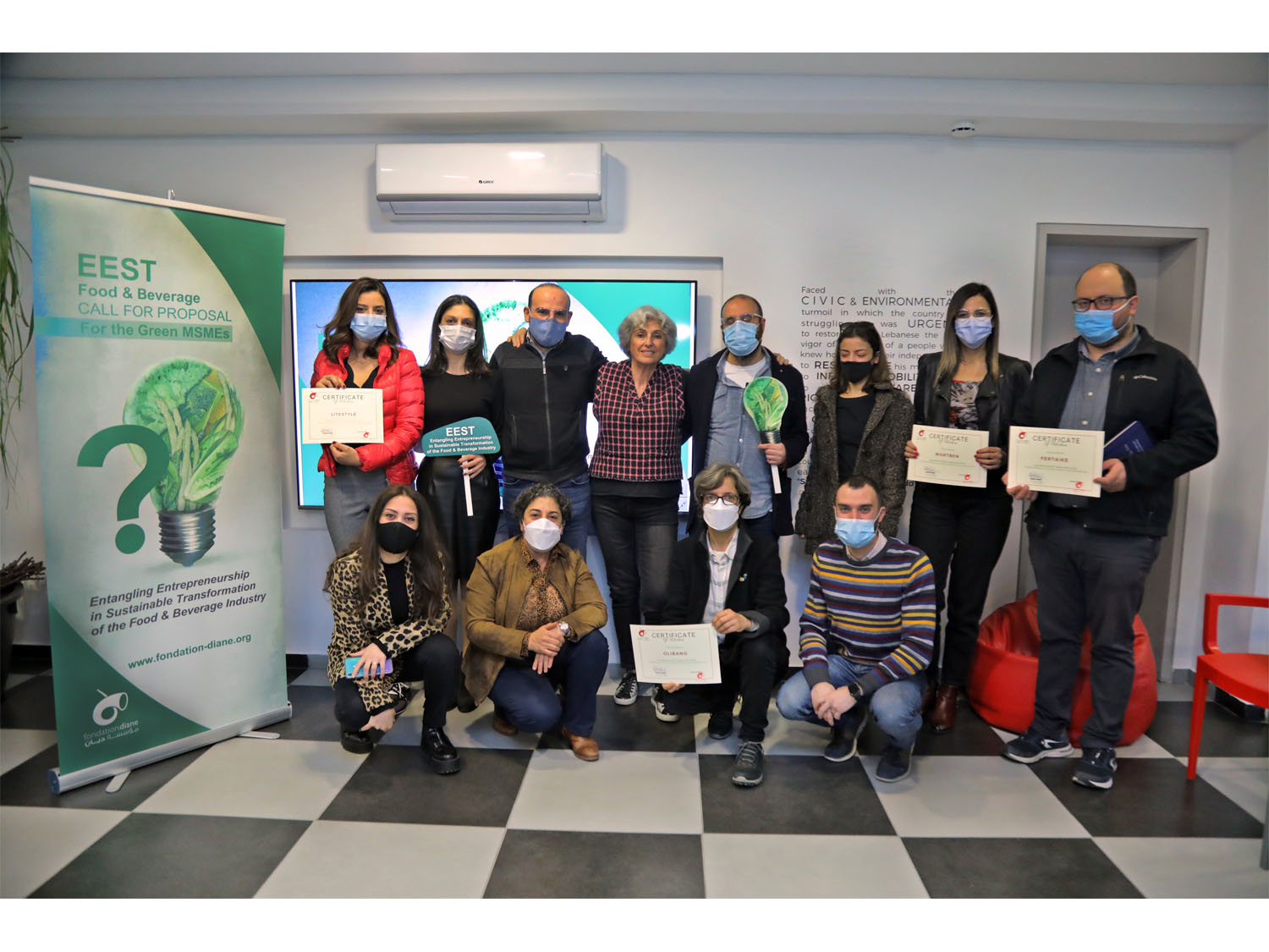 Fondation Diane rewards its EEST Program winners that support green F&B companies Image