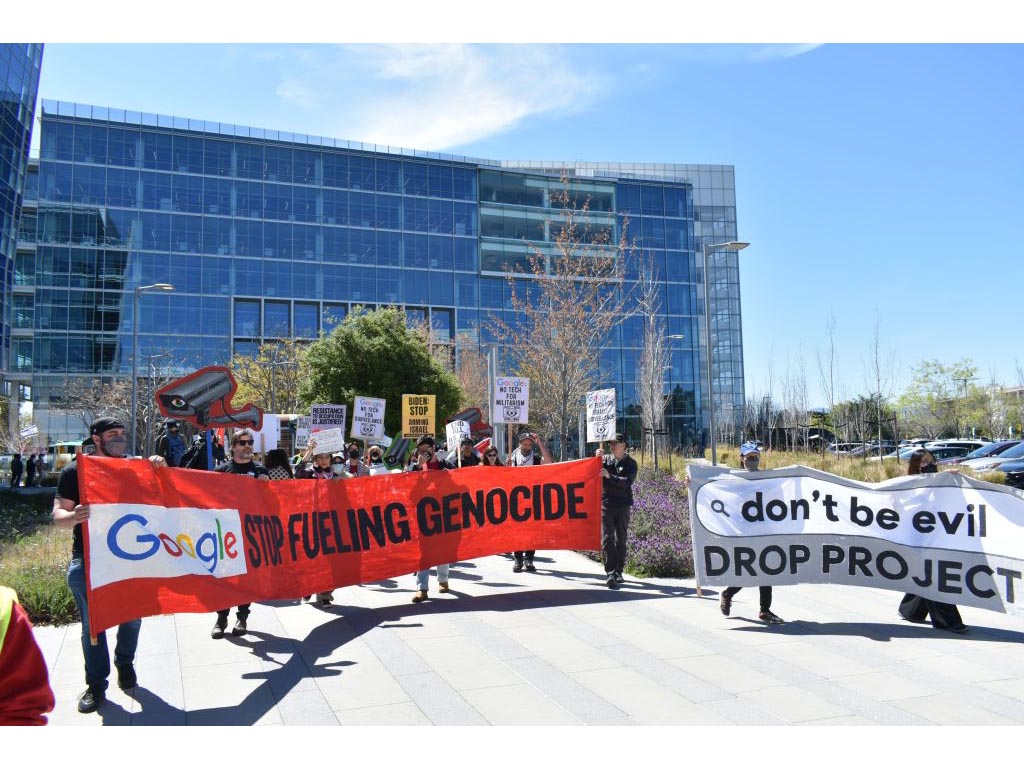 Big tech’s war on Gaza Image