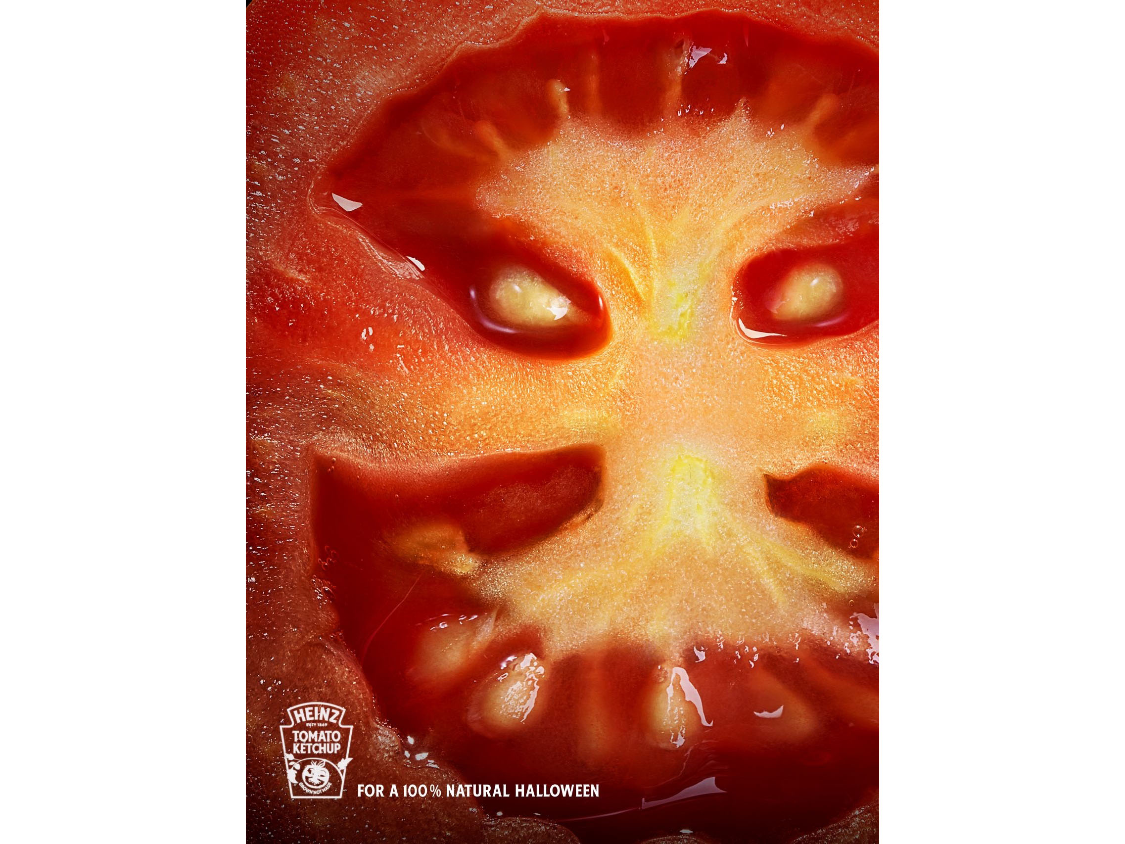 Heinz campaign for Halloween Heinz campaign for Halloween