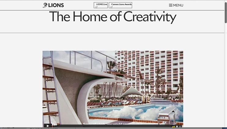 Cannes Lions Launches The New LIONS Masterbrand Image
