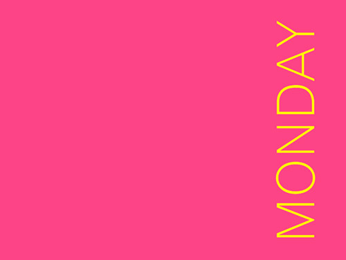 It’s Monday, Again… Image