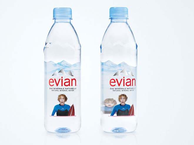 Evian Babies Back on Baby Bay Image