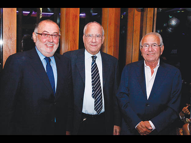 Faysal Halabi, Camille Menassa and Assad Mustapha Faysal Halabi, Camille Menassa and Assad Mustapha