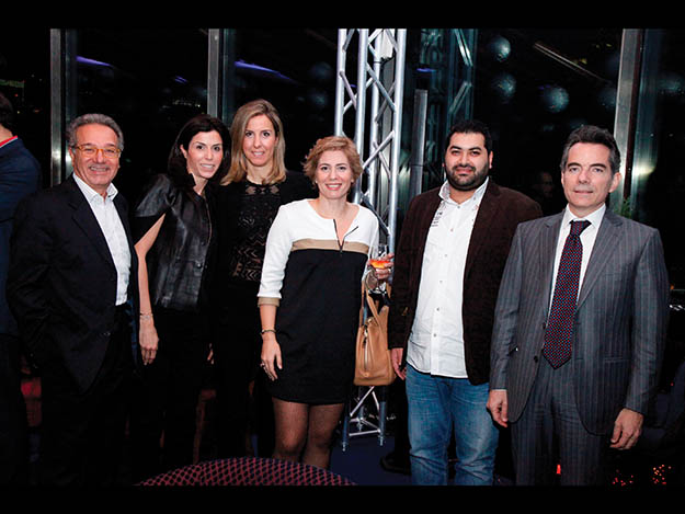 Joe Ayache, Pascale Vincenti, Lynn Sakr, Liliane Maroun, Dany Lattouf and Antonio Vincenti Joe Ayache, Pascale Vincenti, Lynn Sakr, Liliane Maroun, Dany Lattouf and Antonio Vincenti