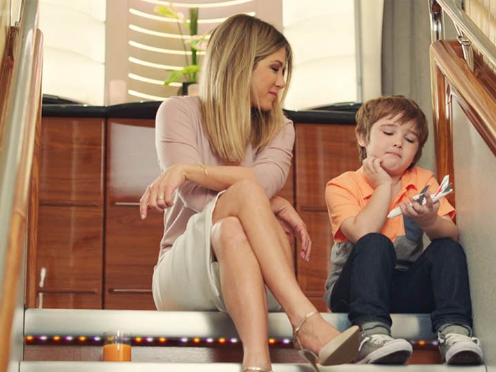 Aniston and Emirates, on a Different Plane Image
