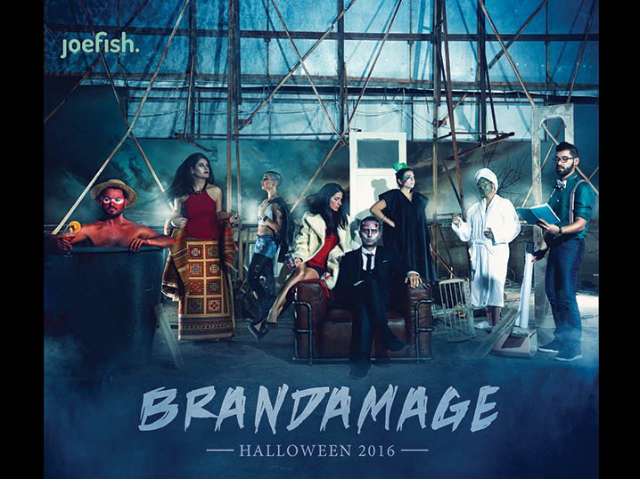 Joe Fish 'Brandamages' Halloween Image