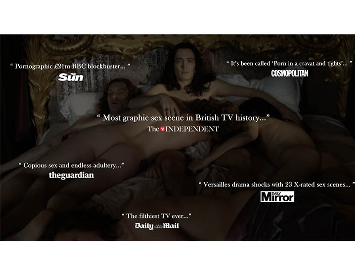 Ingenious idea by BETC Paris and CANAL+ to prevent kids from watching Versailles' explicit content Image
