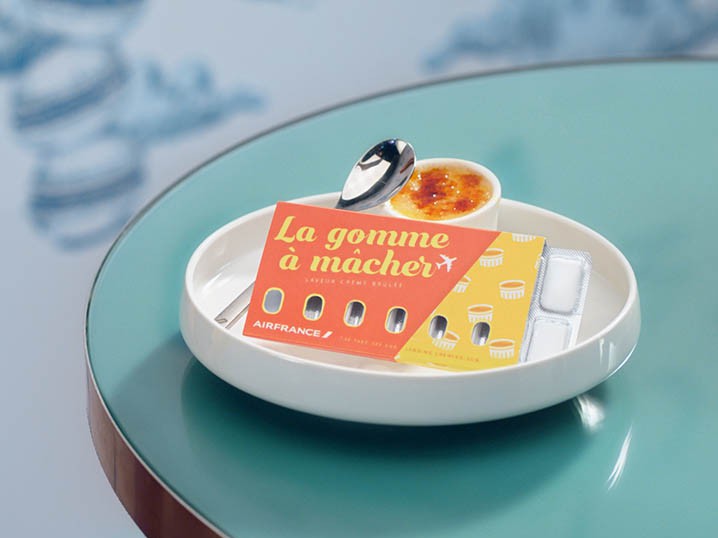 La Gomme à Mâcher, the take off and landing chewing gum, a new offering by Air France Image