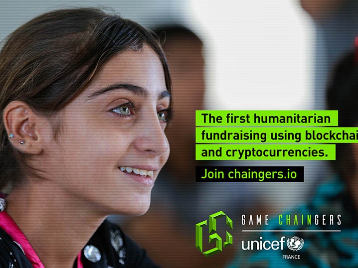 UNICEF and BETC Launch an Unprecedented Fundraising Tool Using Blockchain Technology Image