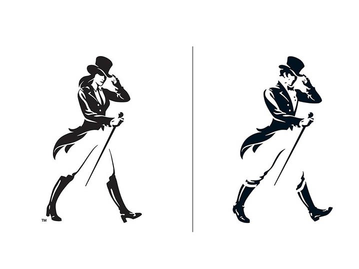 Johnnie Walker's striding man has a new companion Image