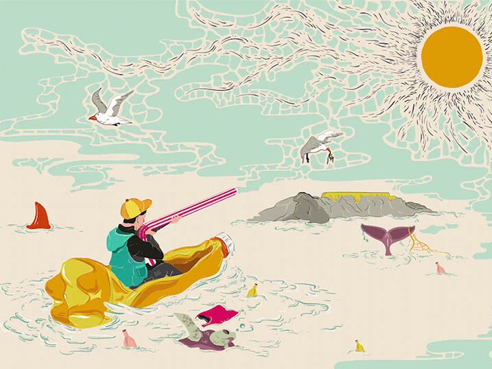 Refuse, Recycle, Reuse: 12 Artists from 12 Most Affected Countries Work with National Geographic Abu Dhabi to Drive ‘Planet or Plastic’ Awareness Image