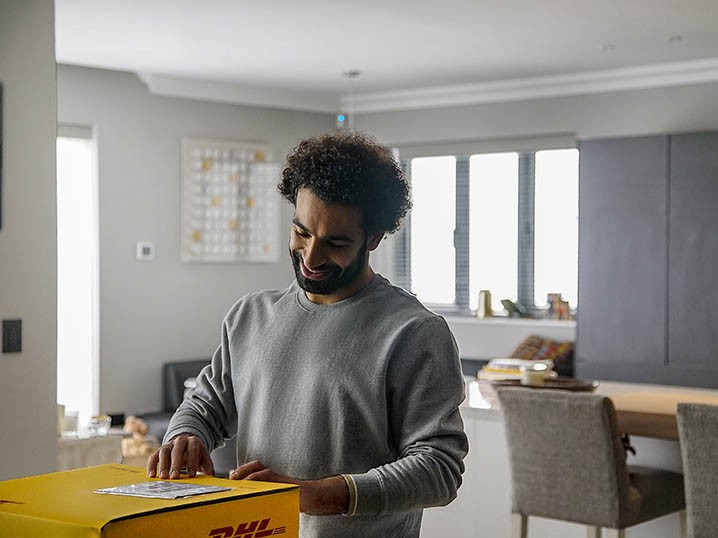 DHL Creates The Human Network, with a little help from Mo Salah Image