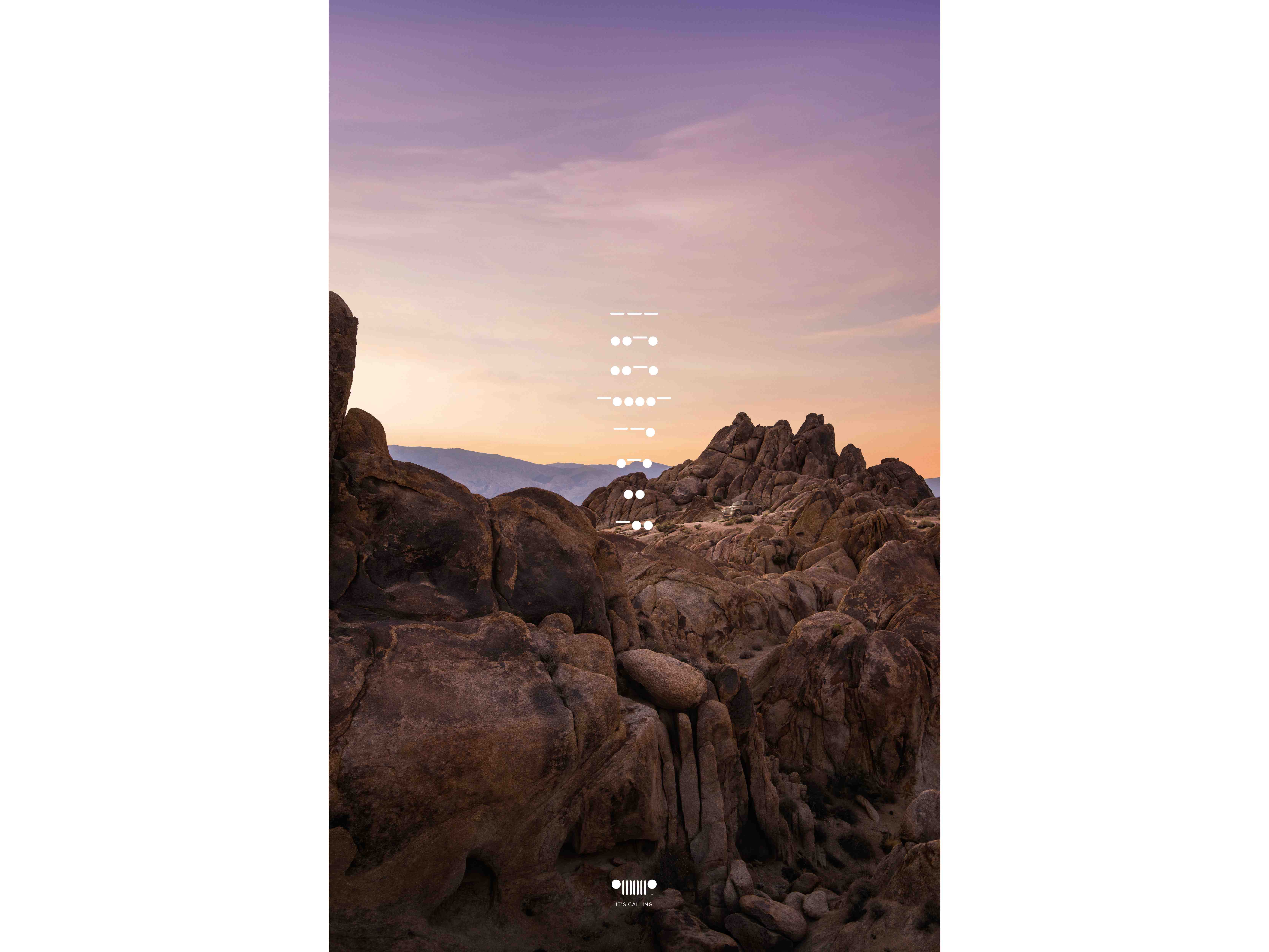 Jeep rocks off-grid Jeep rocks off-grid