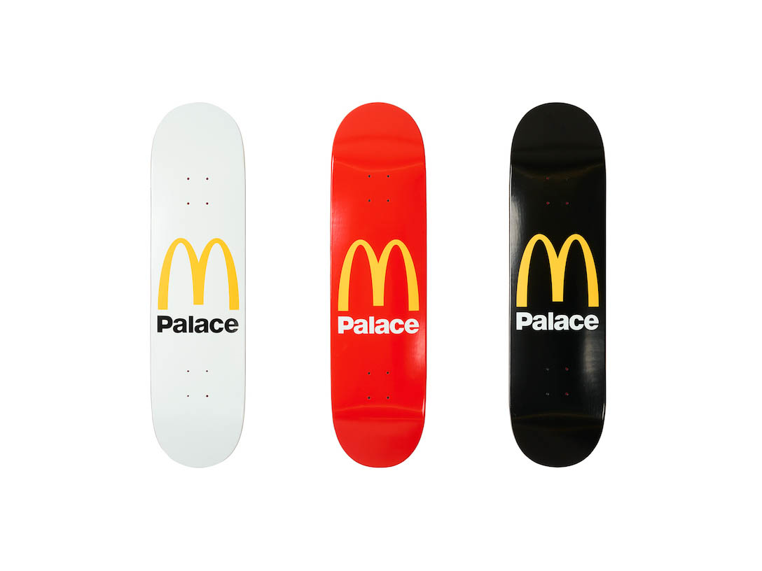 McDonald’s introduces streetwear collection in collaboration with British skate brand PALACE  McDonald’s introduces streetwear collection in collaboration with British skate brand PALACE