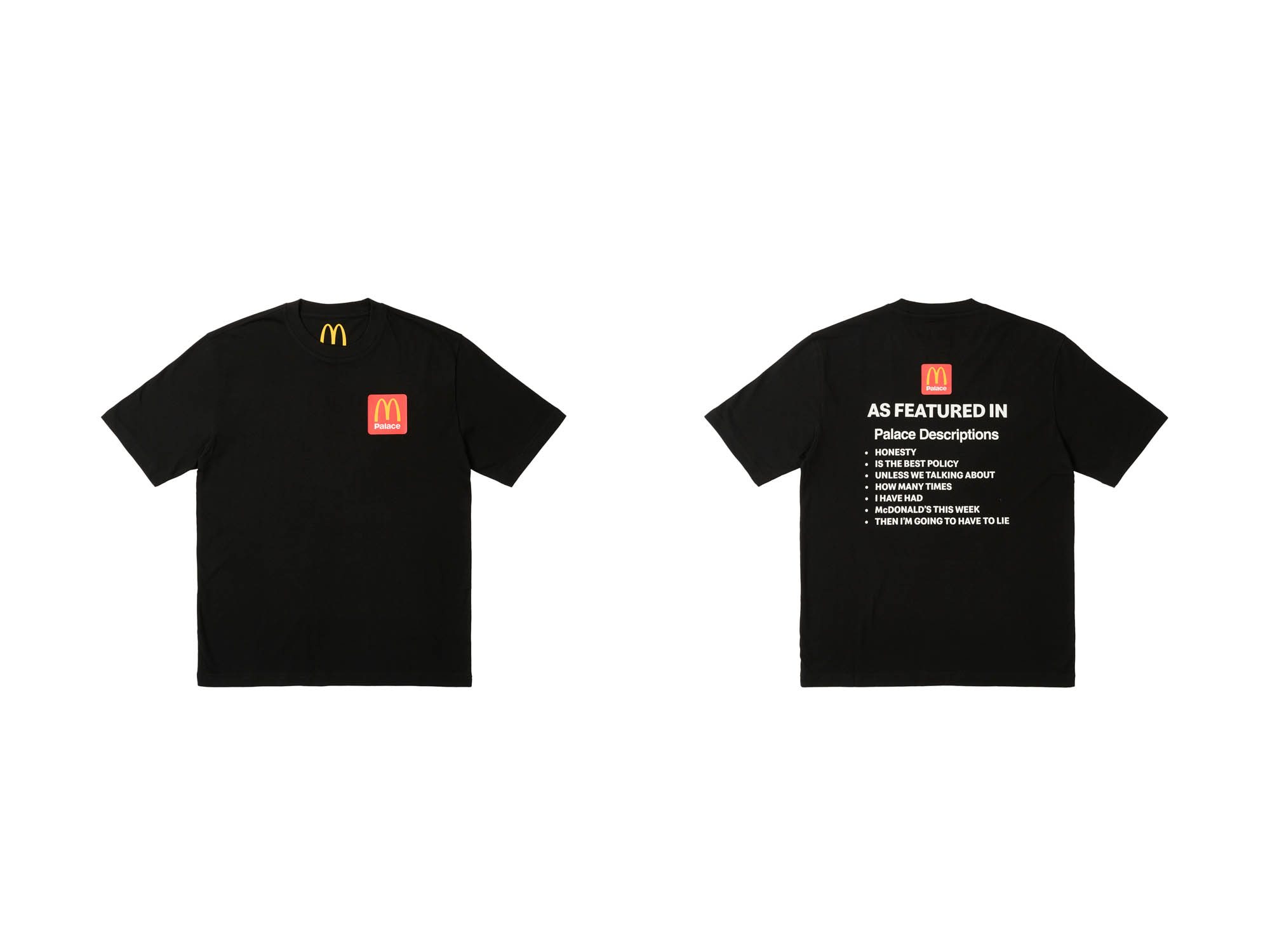 McDonald’s introduces streetwear collection in collaboration with British skate brand PALACE  McDonald’s introduces streetwear collection in collaboration with British skate brand PALACE