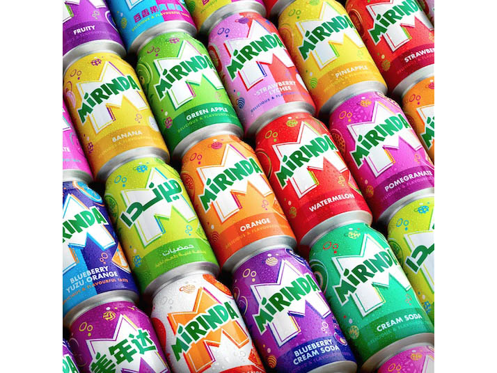 Mirinda new visual identity Mirinda new visual identity