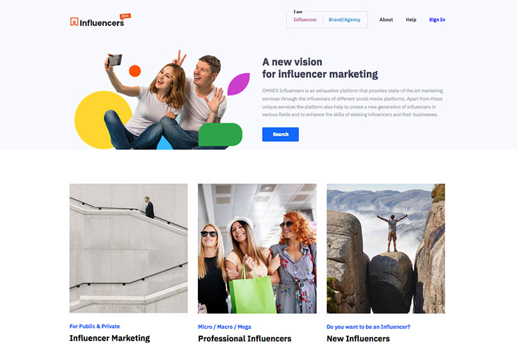 Shams and OMNES Media unveil an Influencers Platform with huge opportunities Image