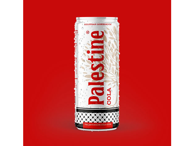 Palestine Cola, a new competitor in the soft drinks market Image