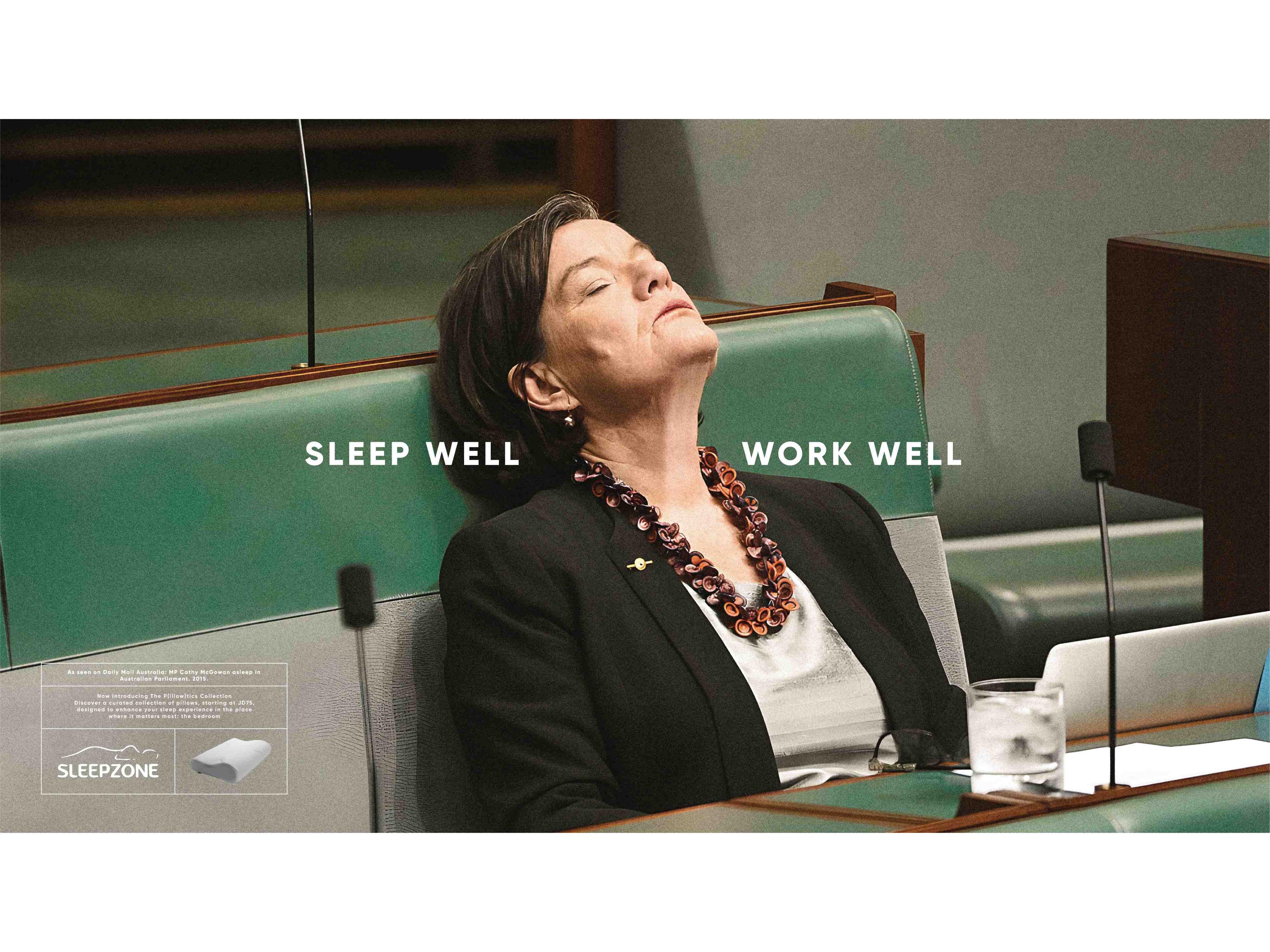 The P(illow)tics Series by Sleepzone and Adpro Communications The P(illow)tics Series by Sleepzone and Adpro Communications