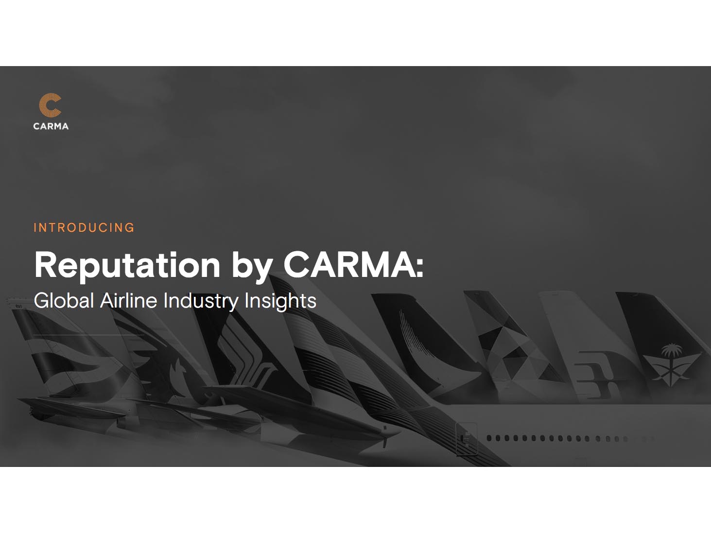 CARMA publishes Airline Reputation Report with key insights on how audiences perceive major global airlines Image