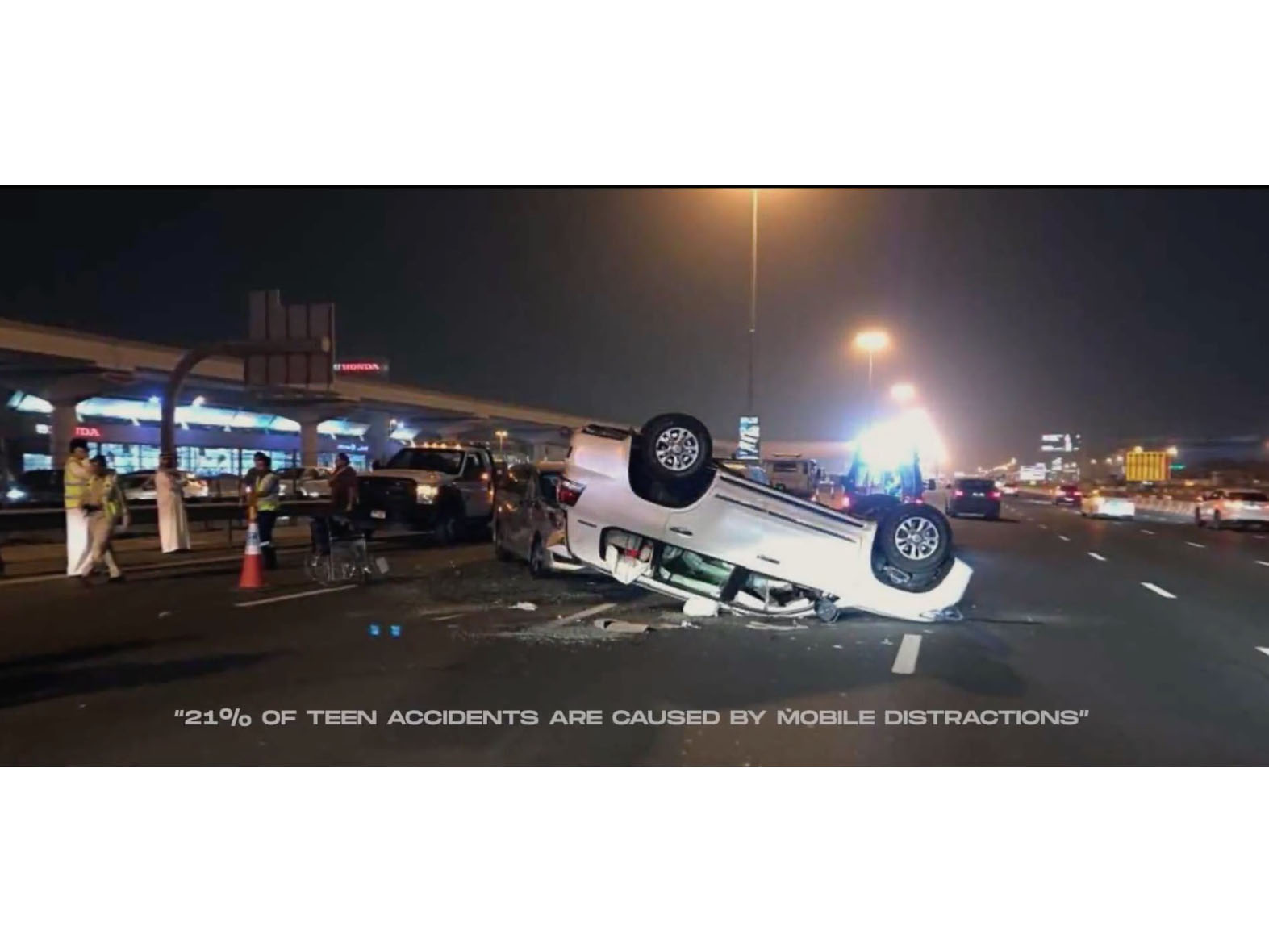 Belhasa Driving School, MullenLowe MENA introduce the 100 Meters Blind Test aimed at improving road safety Image