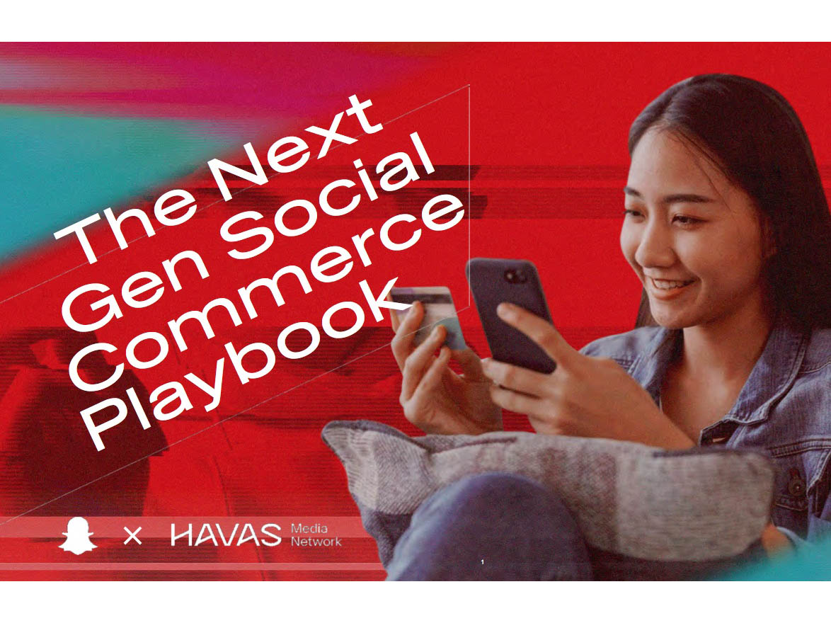 Snap and Havas Media Network new social commerce playbook reveals how to create meaningful social experiences journey for young shoppers Image