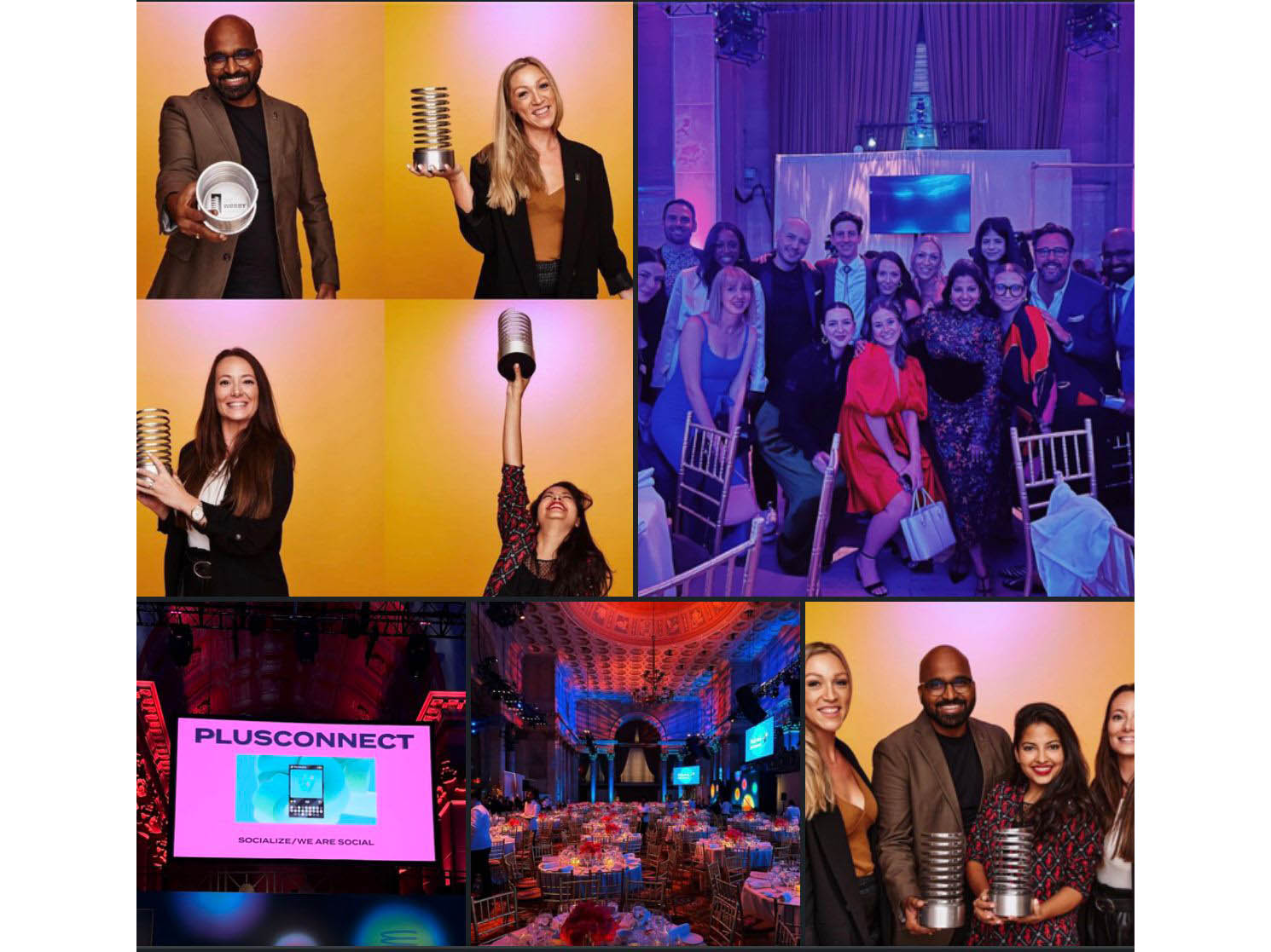 Socialize UAE team with their Webby Award won for their work for PlusCompany Socialize UAE team with their Webby Award won for their work for PlusCompany