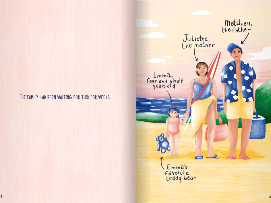 Children's book by Havas Play for L’Enfant Bleu NGO Children's book by Havas Play for L’Enfant Bleu NGO