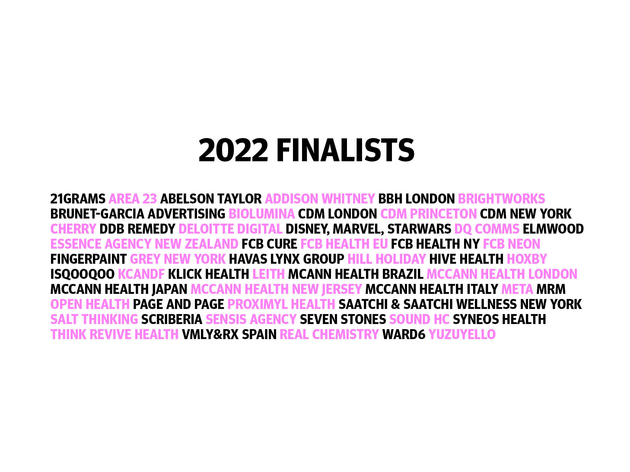 The Creative Floor Awards 2022 announces finalists Image