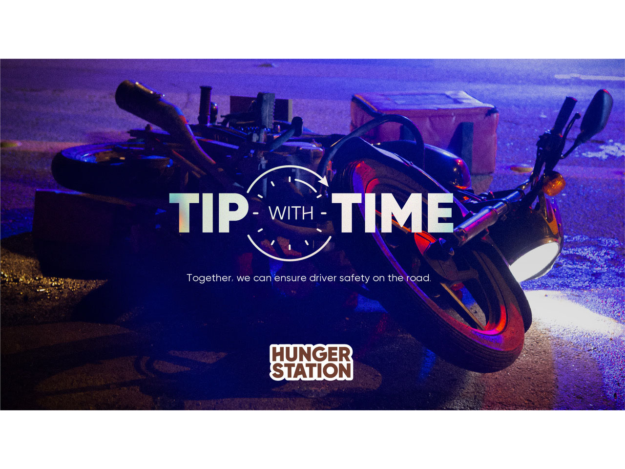 ’Tip with Time’, a smart initiative by HungerStation and Wunderman Thompson KSA to make road safer during Ramadan Image
