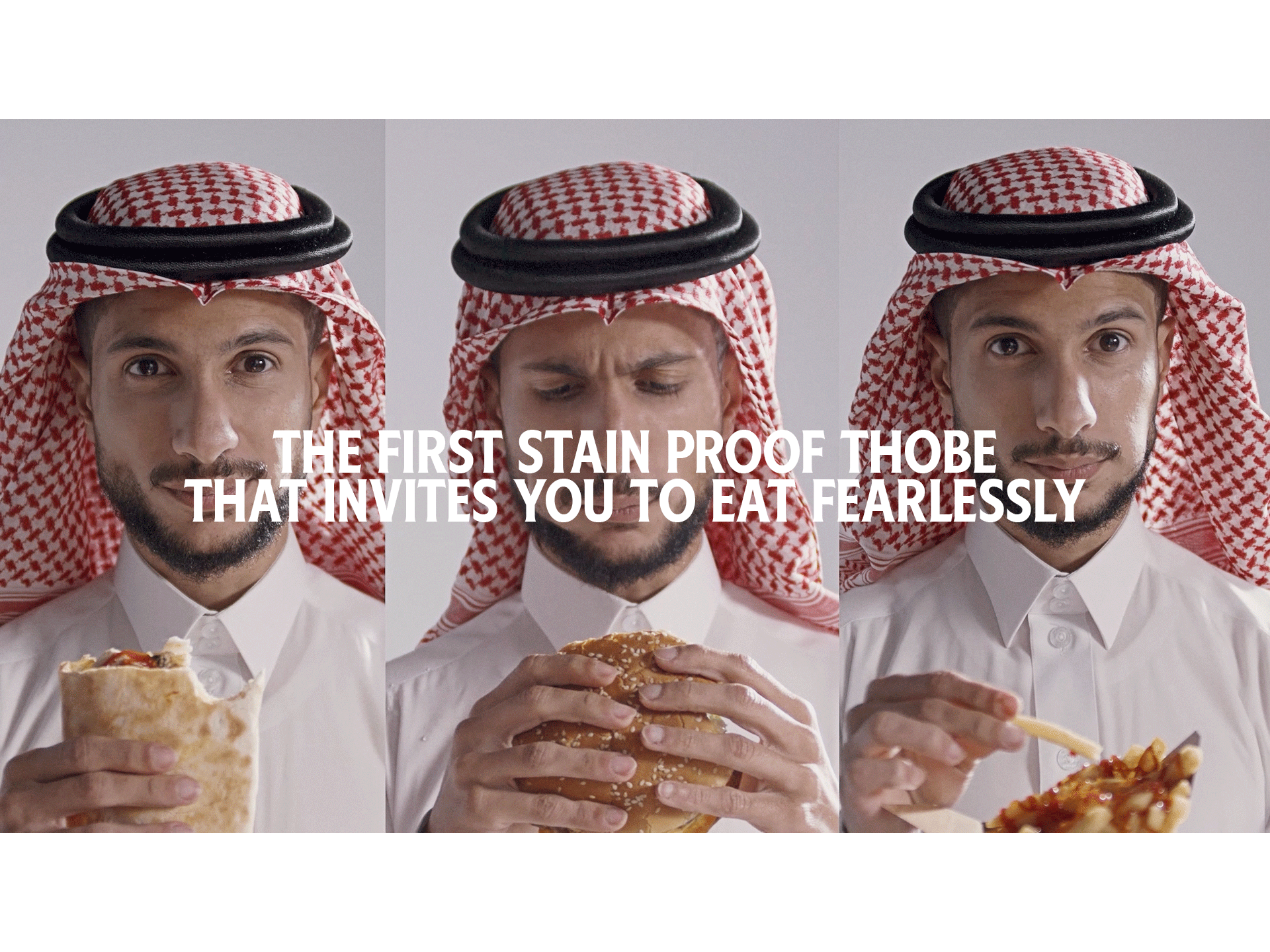 Heinz 'Unstainable Thobe' campaign Heinz 'Unstainable Thobe' campaign