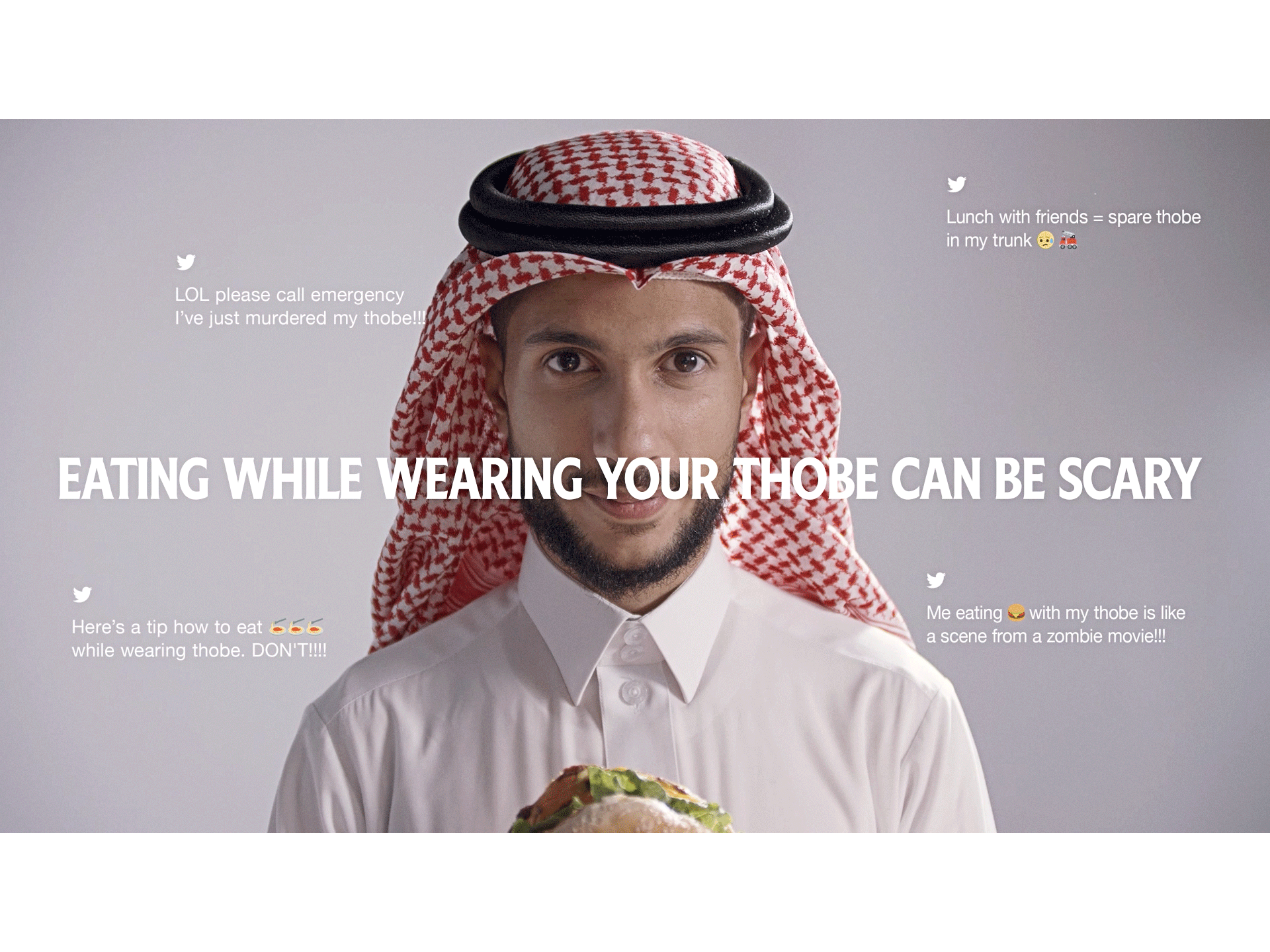 Heinz 'Unstainable Thobe' campaign Heinz 'Unstainable Thobe' campaign