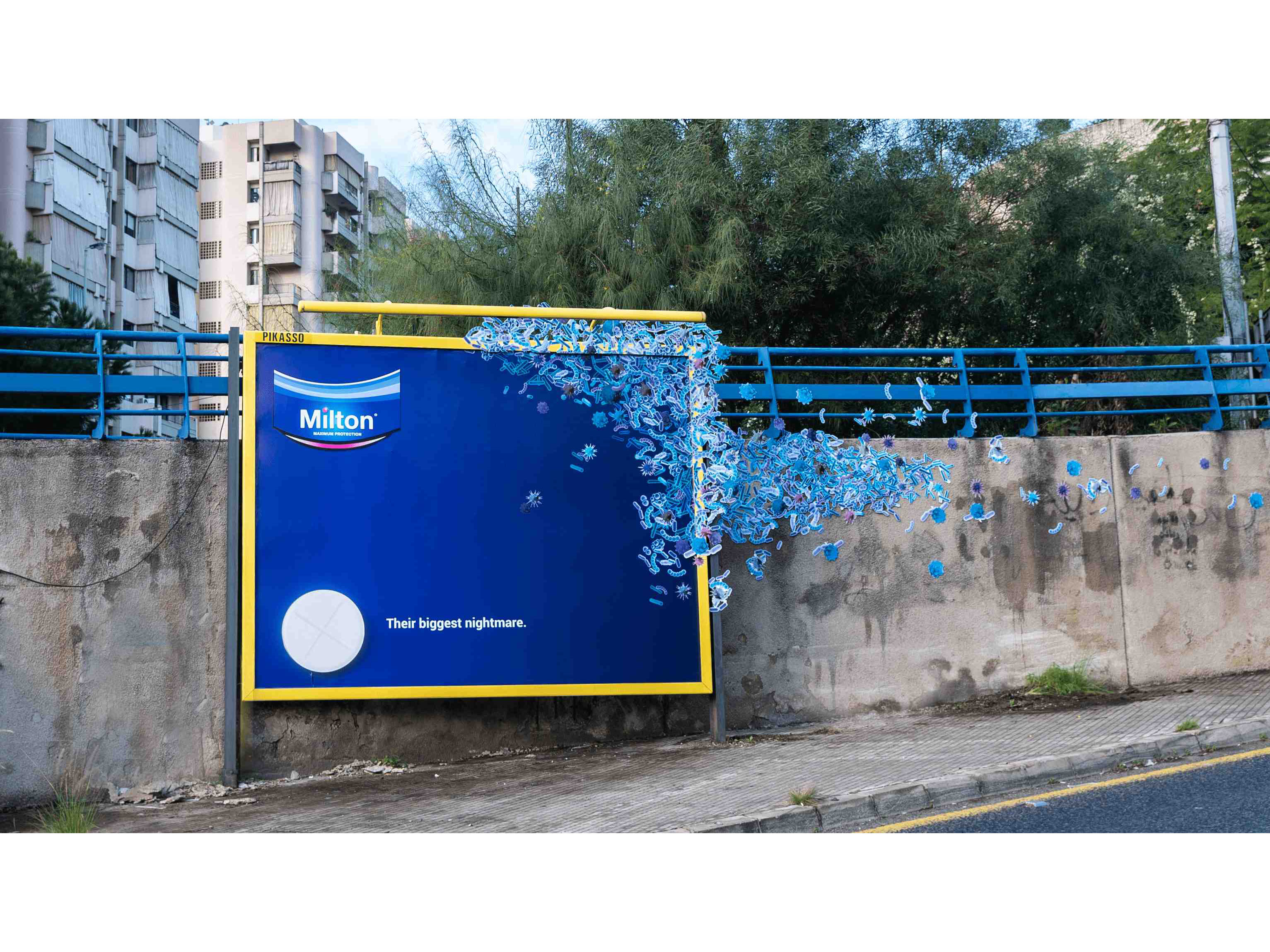 Pimo reinvents the OOH media space with Milton Tablets’ campaign 