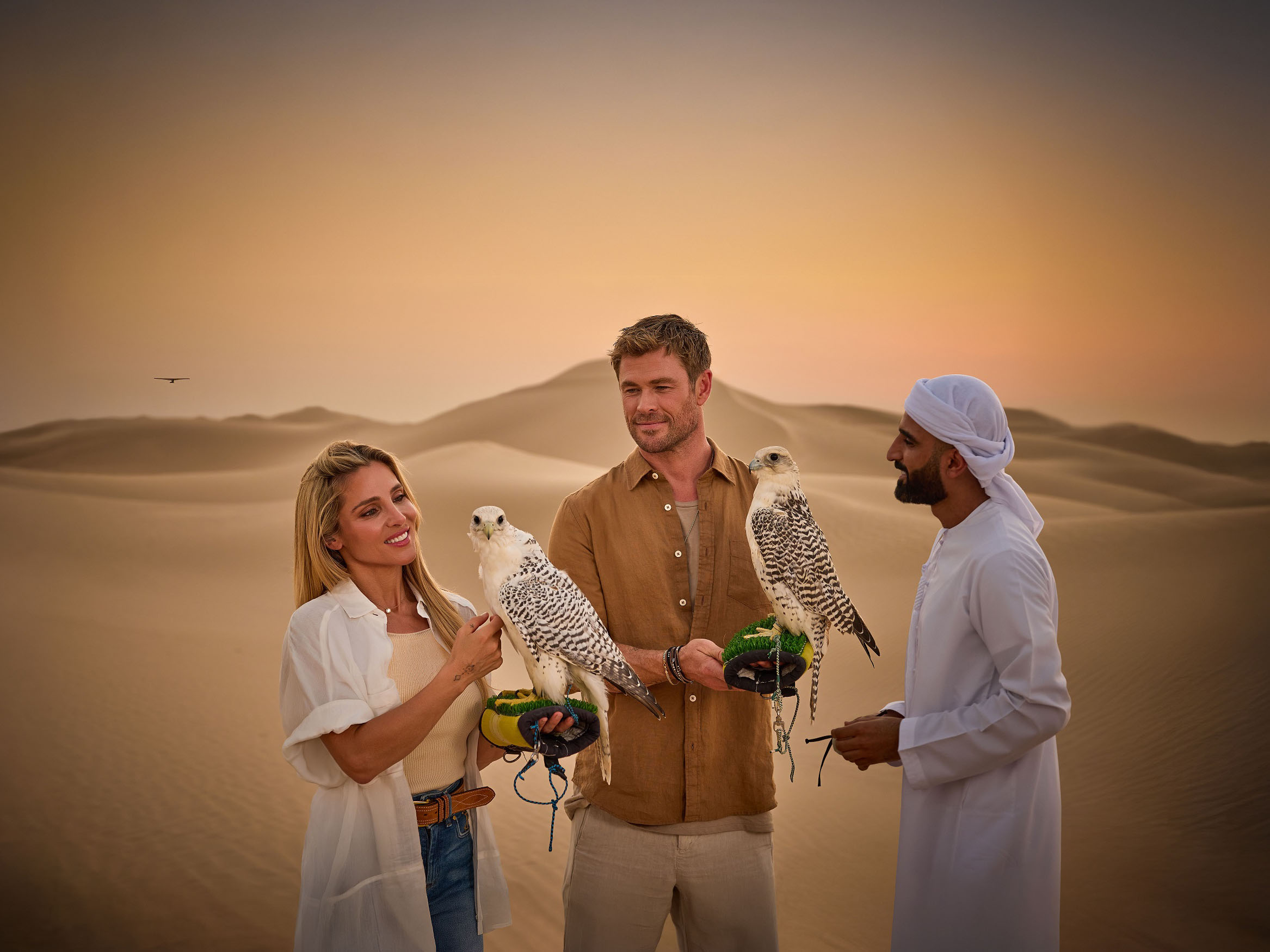 Elsa Pataky and Chris Hemsworth partner with Experience Abu Dhabi