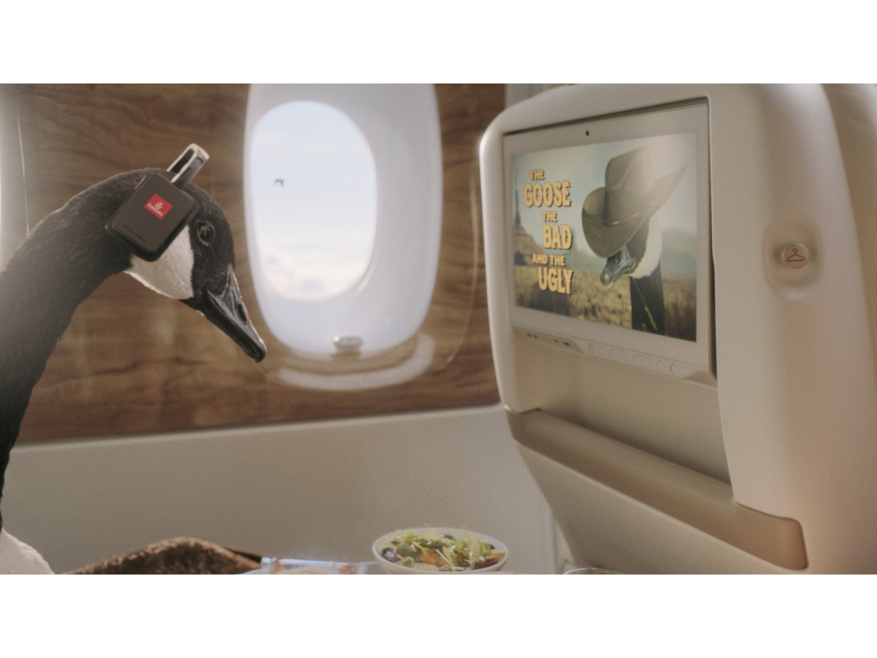 Emirates’ new spot stars an incredible CGI goose with a taste for luxury