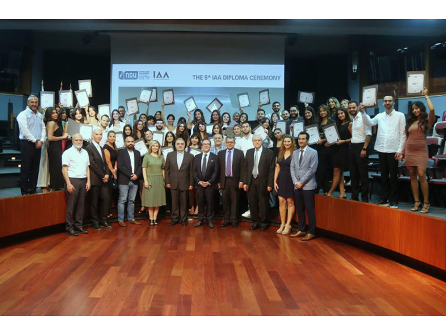 The 5th IAA diploma ceremony at NDU: honoring and nurturing talents