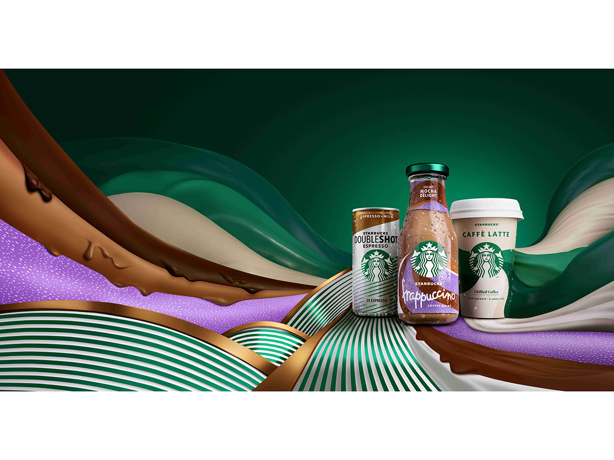 Arabad Starbucks' ReadytoDrink portfolio gets a refreshed design
