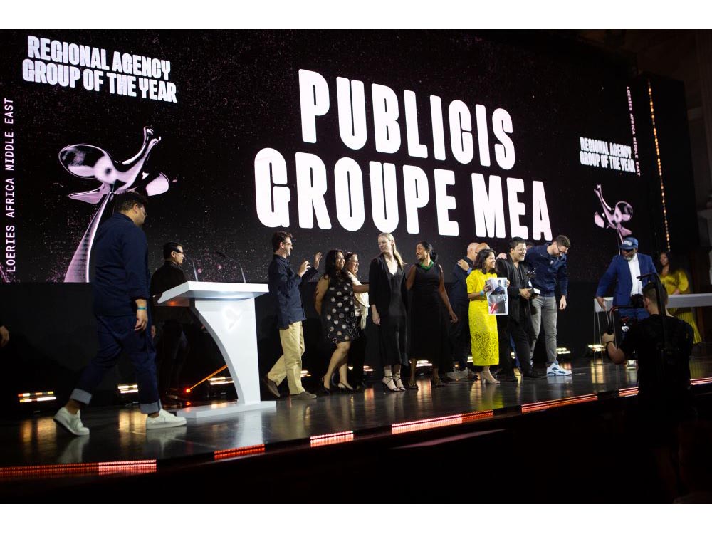 Publicis Groupe ME earns Regional Agency Group of the Year title at the Loeries 2024