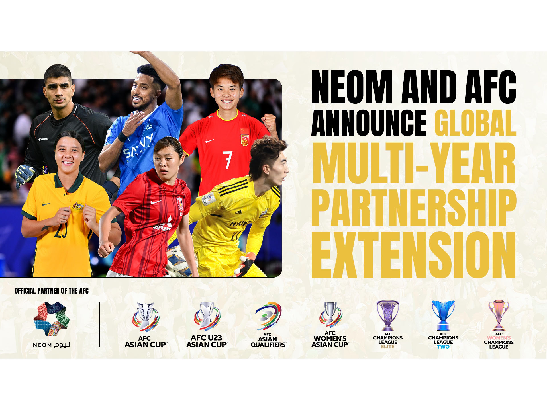 NEOM and AFC extend global multi-year partnership