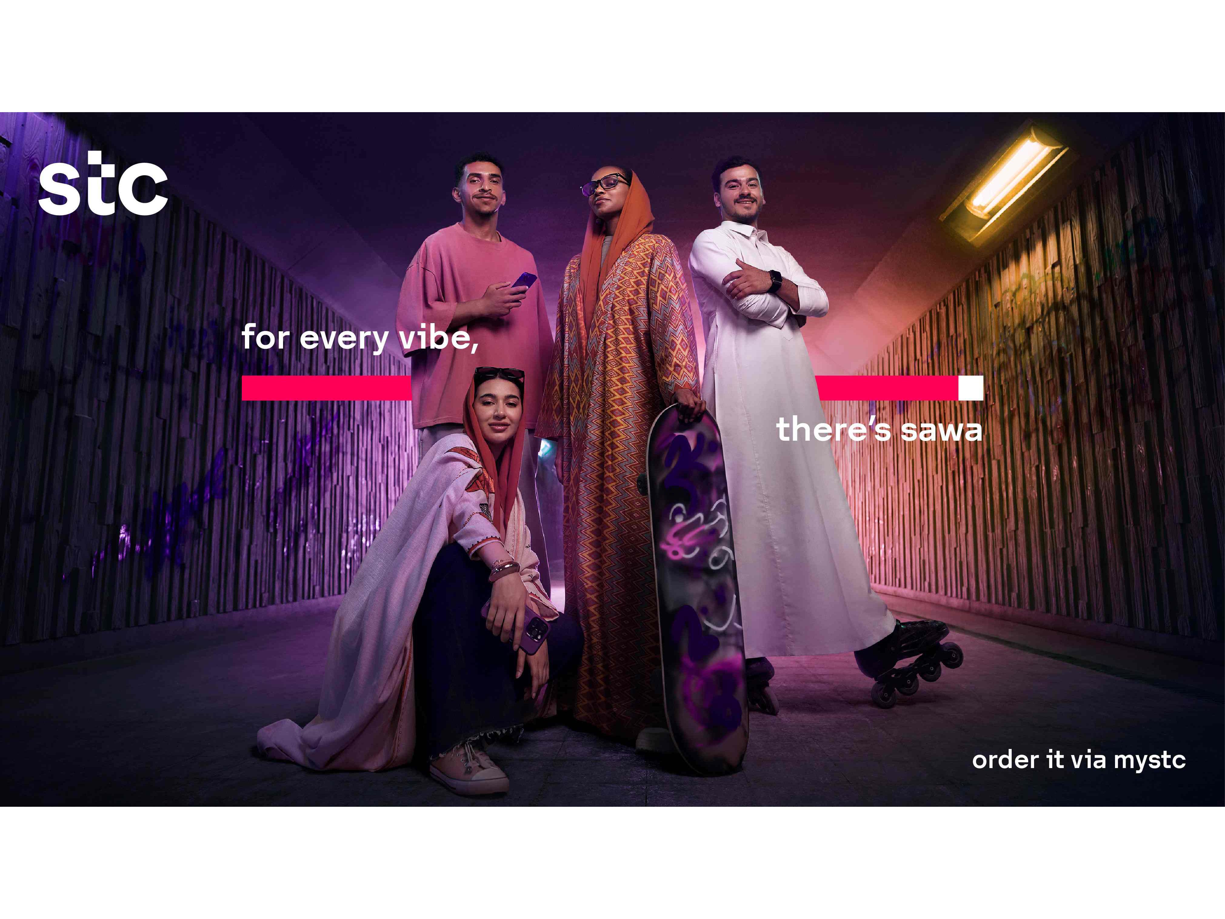 stc and VML Riyadh capture the essence of a generation and validate their lifestyle with ‘Sawa’ campaign