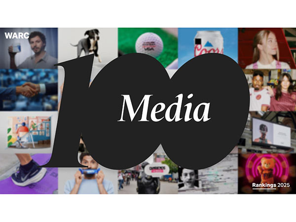 WARC unveils its Media 100 Rankings featuring most awarded campaigns and companies