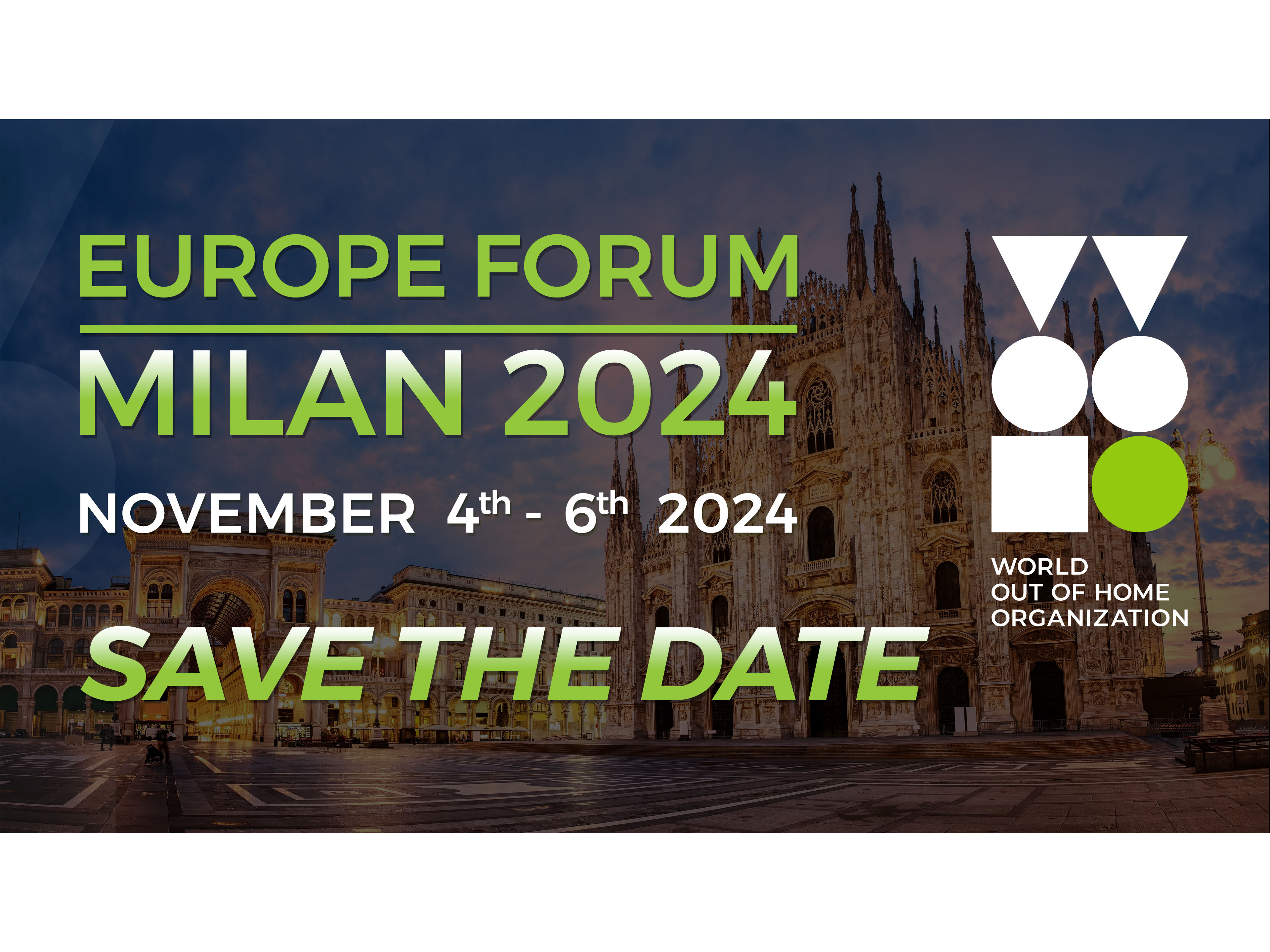 WOO to hold its first in-person European regional Forum in Milan