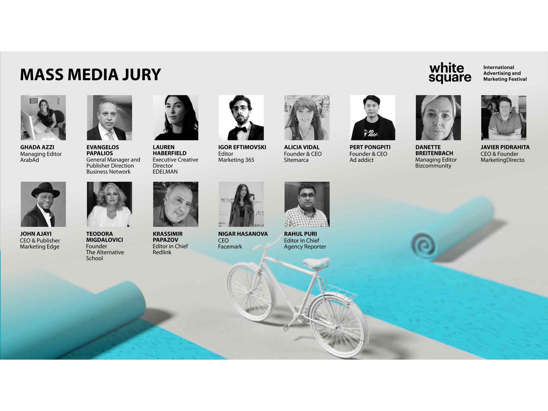 White Square announces its Mass Media jury line-up